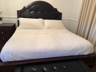 King size bed frame