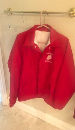 X lrg Ripon Indians lined fleece jacket