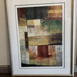 Framed OT Painting