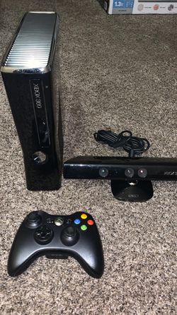X box 360 with games