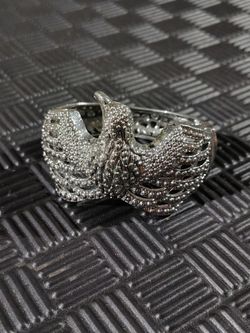 Vintage eagle cuff bracelet