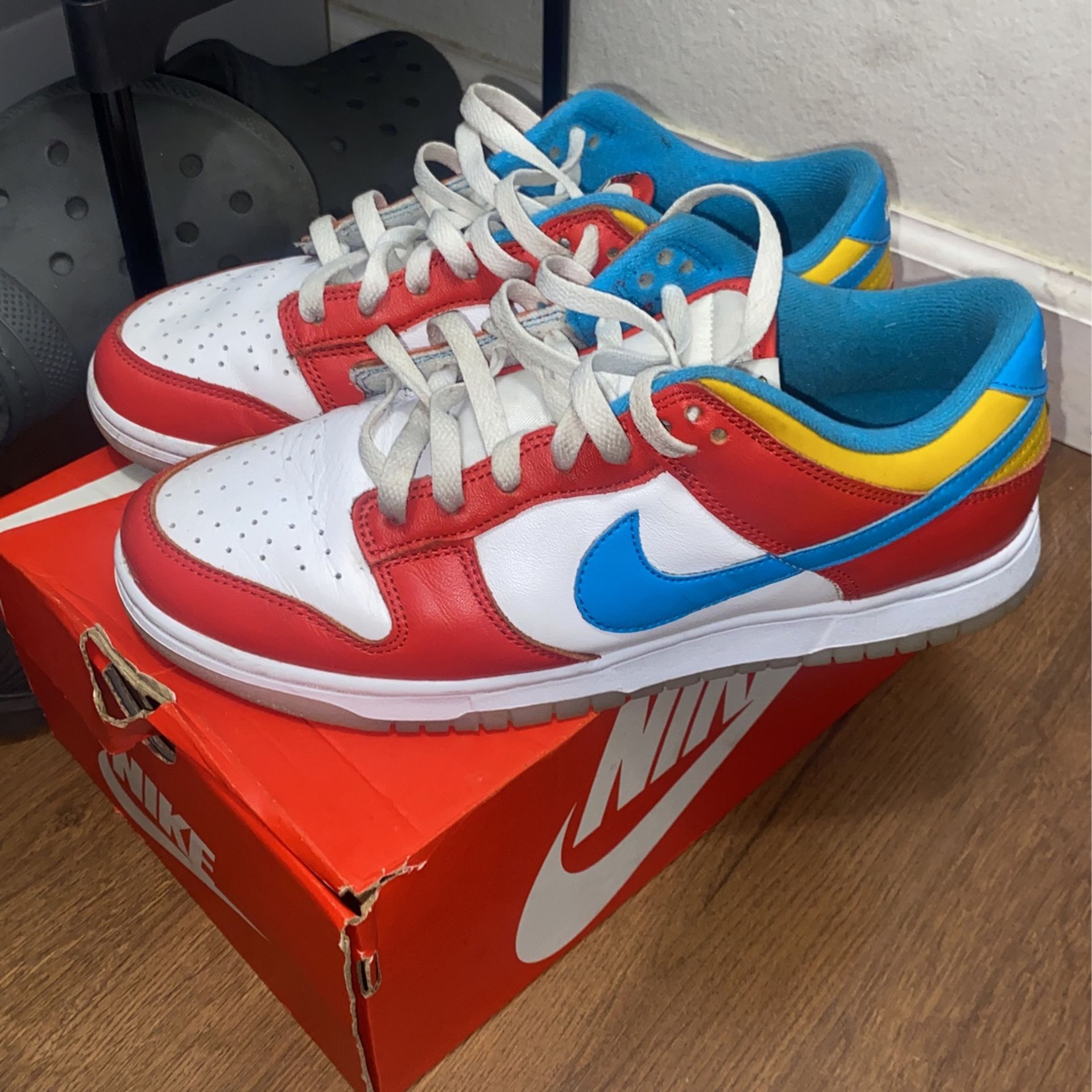 Fruity Pebble Dunks for Sale in Compton, CA OfferUp