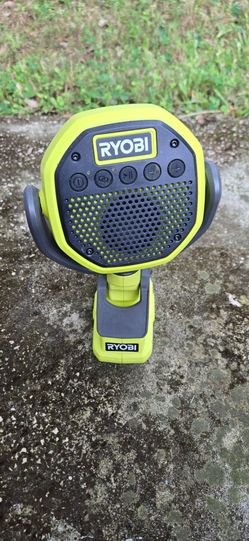 Ryobi 18v bluetooth speaker / altavoz (tool only)
