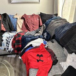 Lot Of Clothes And Shoes 