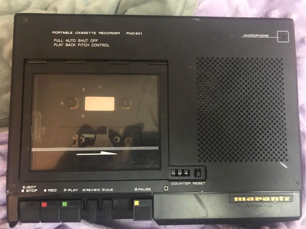 Marantz PMD201 Portable Cassette Player & Recorder