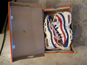 Nike Air Max 95 Sneakers Red White Blue