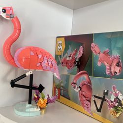 LEGO Creator 3 in 1 Wild Animals: Pink Flamingo Animal Building Toy
