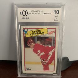 Steve Yzerman Gem Mint 10