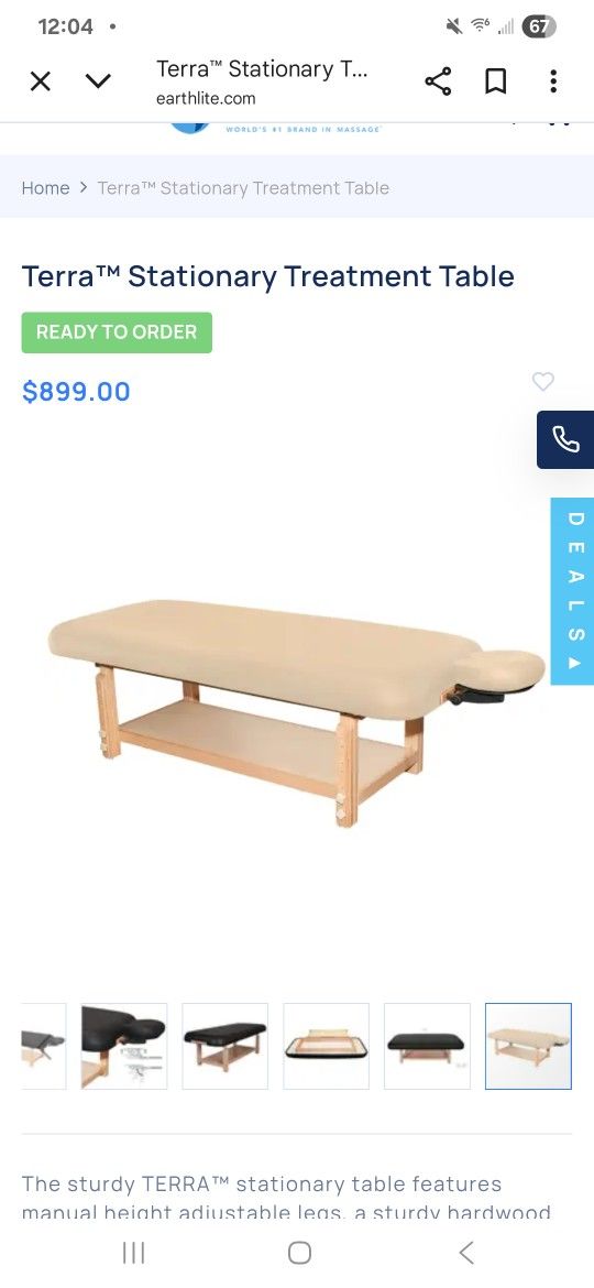 Earthlite Massage Table