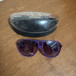 A/X Armani Exchange Bold Purple Sunglasses