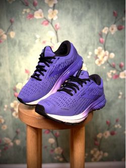 Brooks Ghost 13 Women's Running Shoes - Deep Purple/Black size 8.5