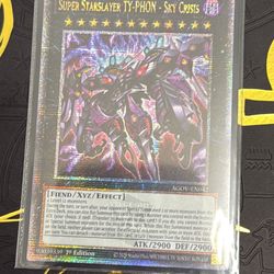 Super Starslayer TY-PHON - Sky Crisis (Quarter Century Secret Rare) - Age of Overlord (AGOV)