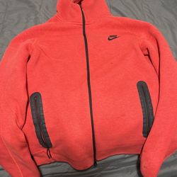 Red Nike Tech Jacket