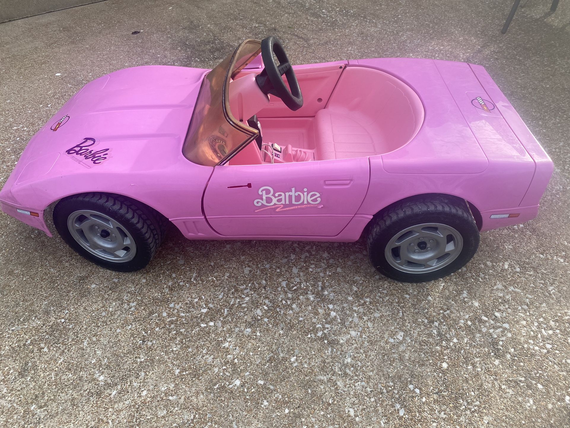 1990 Barbie Corvette Power Wheels 