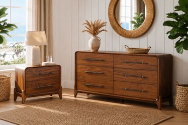 Costco Rockford 6-Drawer Dresser + 2-Drawer Nightstand Set Of 2 $580/2pcs