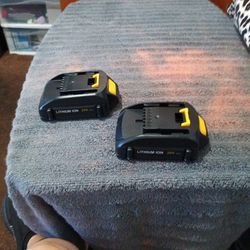 Lithium ION  20 V MAX Batteries