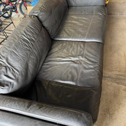 Black Leather couch