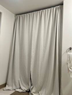Curtains from threshold target 95 inches long