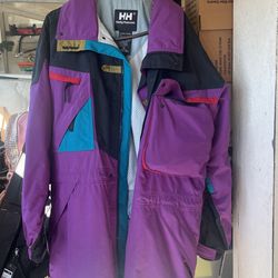 Ami Jacket Ladies  Vintage Helly Hansen Xl Waterproof Ski jacket