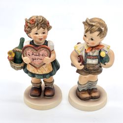 Valentine Gift #387 TMK-5 & Valentine Joy #399 TMK-6 Hummel Goebel Special Ed.