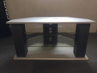 2-Shelf CornerTV Stand