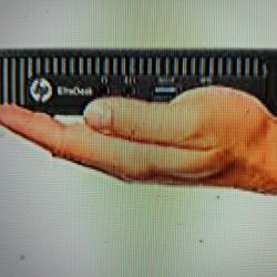 G1 I5 HP Mini Powerful PC and 2 Daul Monitors 17 "