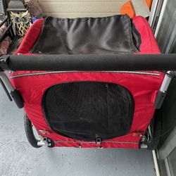 Dog bike, trailer, and stroller