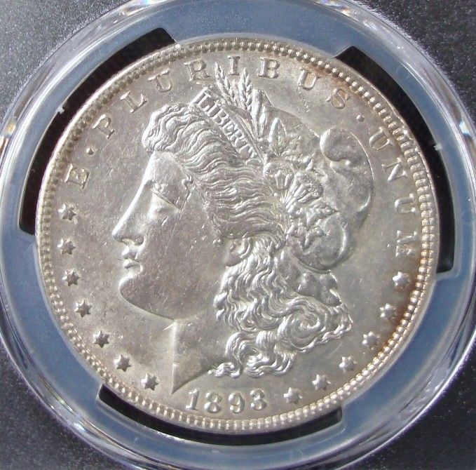 1893-O Morgan Silver Dollar