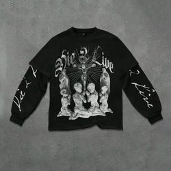 Manfinity Street Rush Crew Neck Size L Mens