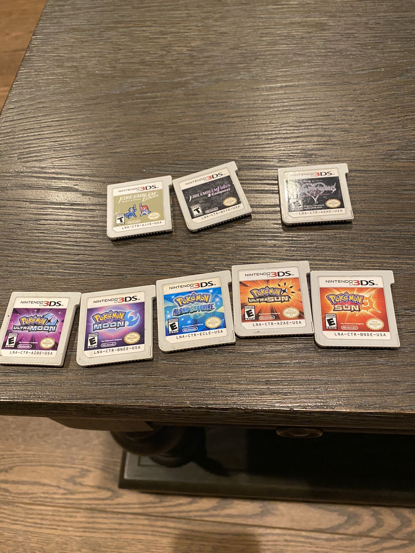 Nintendo 3DS games, N 64 games, SNES game, Original Nintendo vintage games for sale