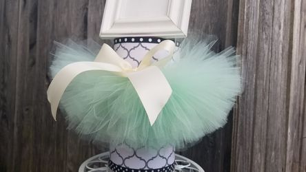 Mint Ivory Tutu Skirt only FREE SHIPPING!