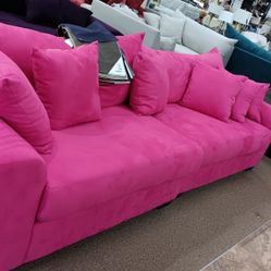Pink Sofa 