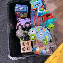 Box Of Baby Toys