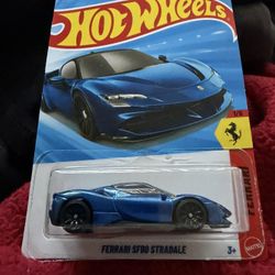 Hot Wheels Ferrari SF90 - Blue 