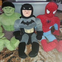 superhero plushies