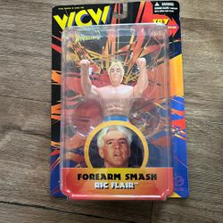 WCW Ric Flair Figure 1998 Forearm Smash Action NEW