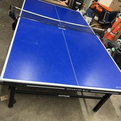 Kettler Champ 5.0 Ping Pong Table Tennis 