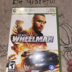 Wheelman Xbox 360 Vin Diesel CIB Complete With Manual And Map Tested Working