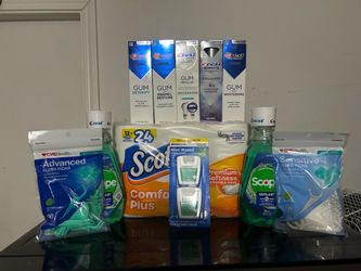 Oral care and toilet paper COMBO