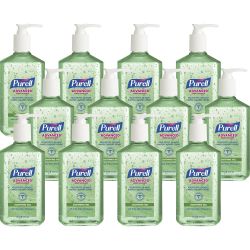 PURELL Advanced 70% Alcohol Gel Hand Sanitizer, Fresh Scent, 12 oz. Pack Of 12