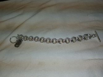 Sterling silver braclet.