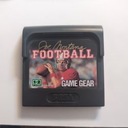 Sega Game Gear - Joe Montana Football