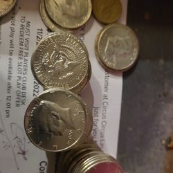 50 Cents Coins  Rolls