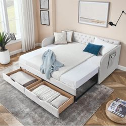 Twin Daybed turns to KING SIZE BED