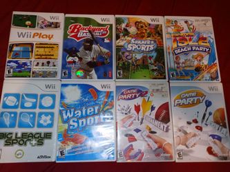 Nintendo Wii Games $5 And Up For Sale Individually Message For Pricing