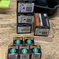 Remington Power Fasteners And Shots