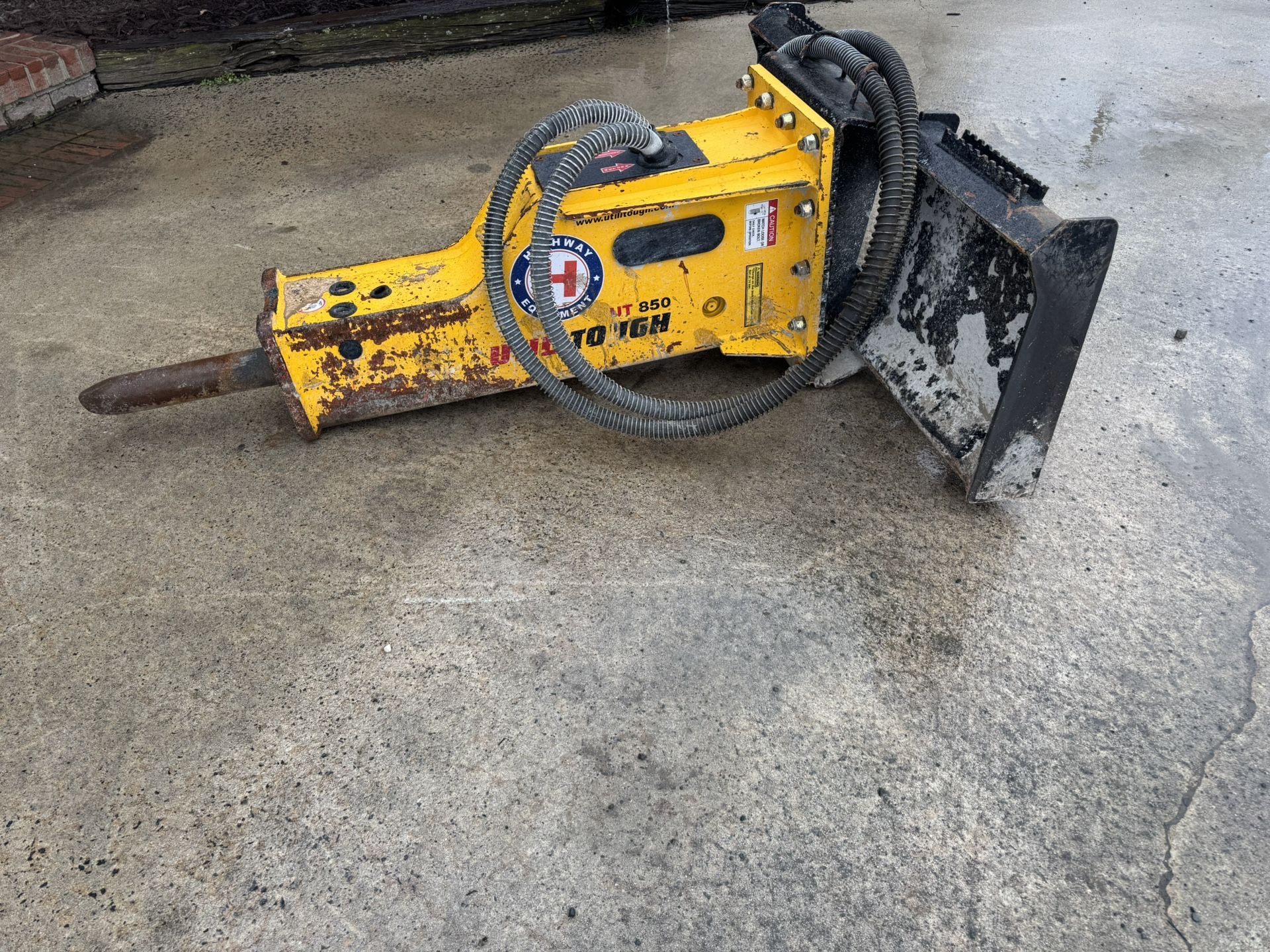 Heavy Duty Jackhammer Attachment For Bobcat