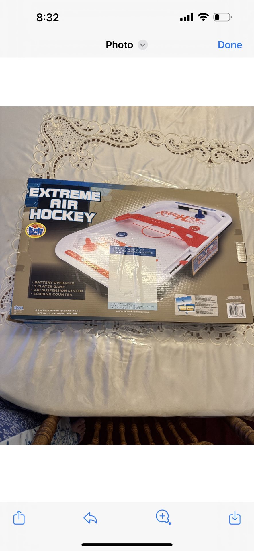 Extreme Air Hockey Tabletop Game
