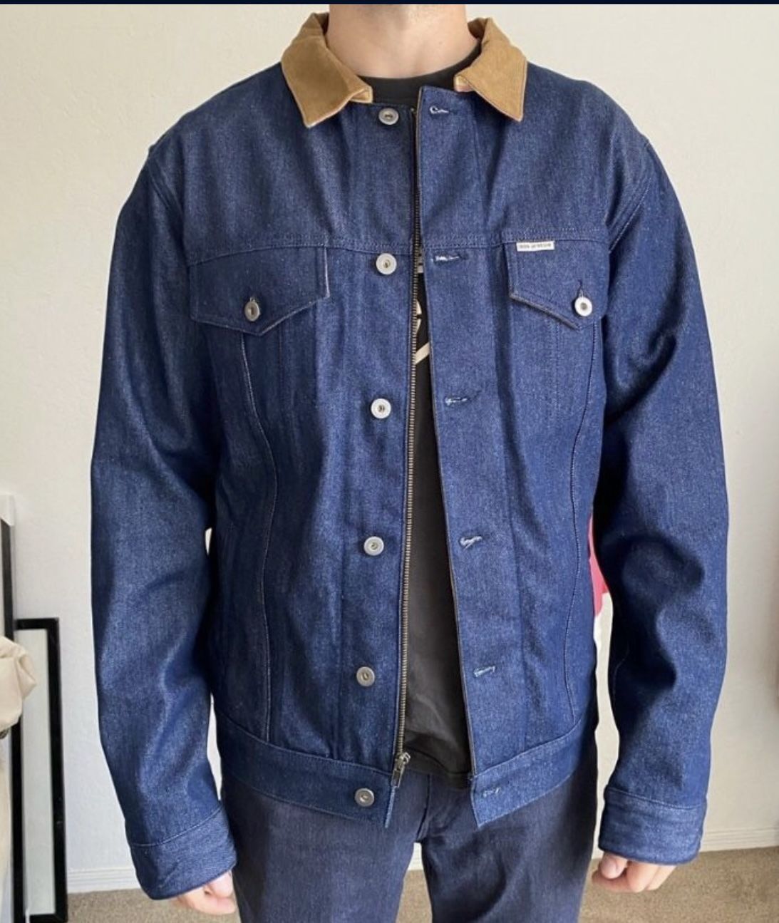  Iron and Resin Rambler Cruiser Denim Motorcycle Jacket