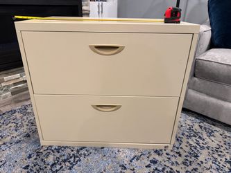 2-Drawer Lateral Metal File Cabinet